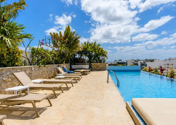 Luxury 1br Downtown Playa Del Carmen-2 Pools-spa-5th Ave Playa del Carmen