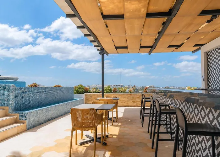 Luxury 1br Downtown Playa Del Carmen-2 Pools-spa-5th Ave Apartment